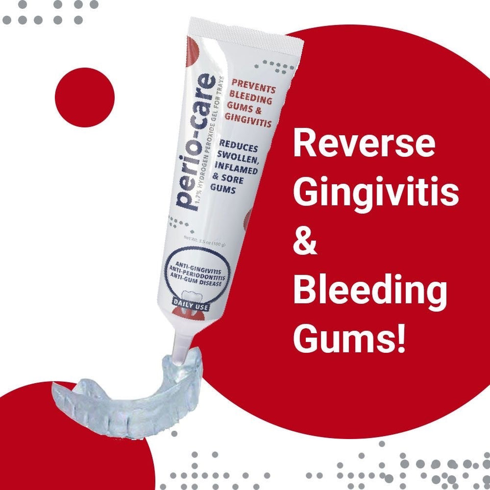 Perio Care Gel For Trays (2 for $40):<br><iframe width=100% height="315" src="https://www.youtube.com/embed/ZwhWgEFxxlI" frameborder="0" position: relative; encrypted-media; gyroscope; picture-in-picture" allowfullscreen></iframe>
