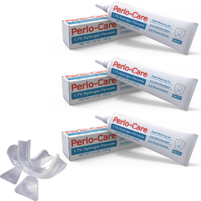 Perio Care Gel For Trays (3 Tubes & 2 Trays):<br><iframe width=100% height=